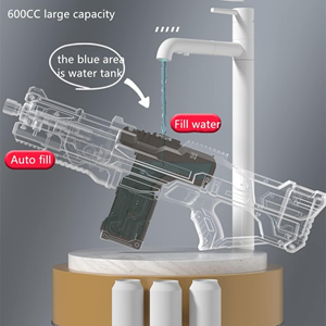 تفنگ اسباب بازی آب پاش شارژی دوربین دار Electric Water Gun_اسباب بازی